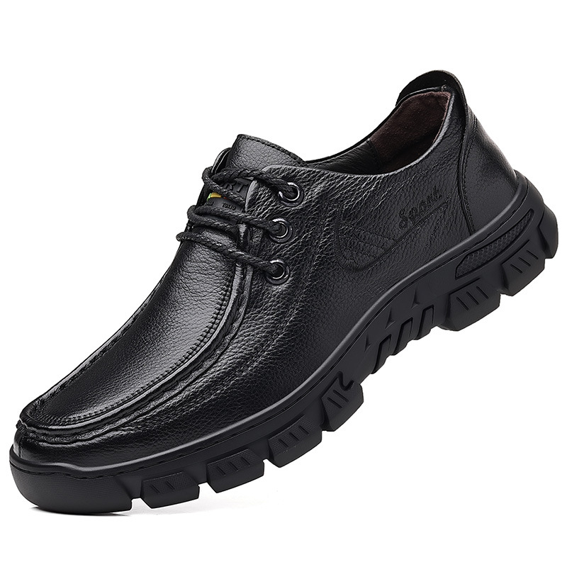 حذاء جديد مصنوع من الجلد والجلد Item Picture