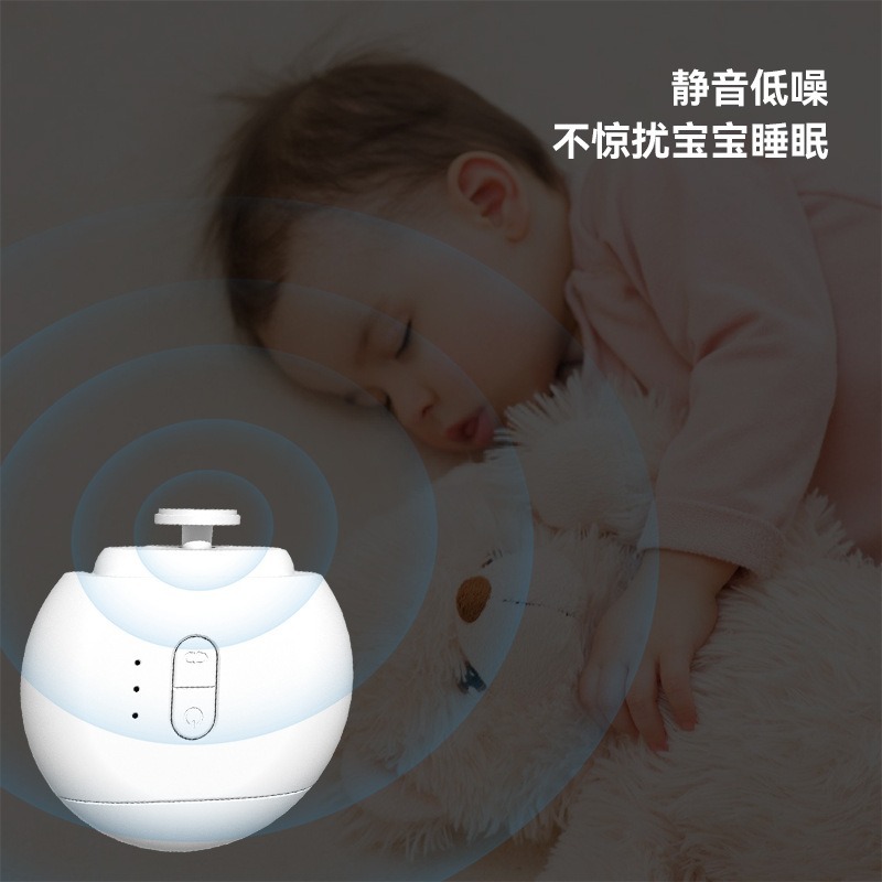 2025 New two-in-one magnetic nail trimming electric nail clipper, home anti-splash fully automatic nail sharpener for children Application Scenario