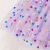 2024 New summer children's sleeveless dress, girls' heart-shaped puffy dress, cute little kids' dress details Picture