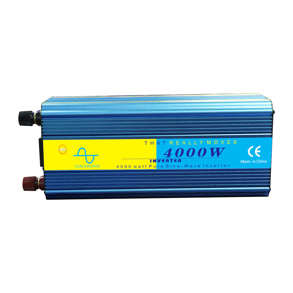 LIAOYUAN出厂4000W纯正弦波DC转AC Inverter逆变器电源转换器LCD