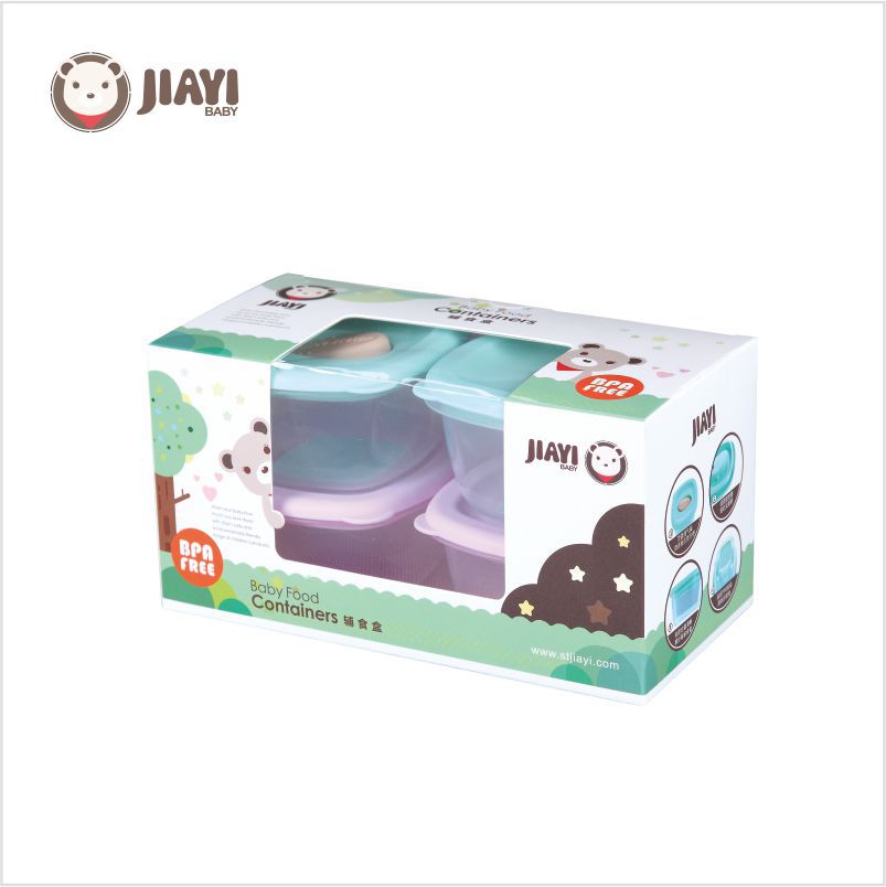 Caja de accesorios para bebés caja de almacenamiento de bocadillos de fruta para bebés caja de almacenamiento sellada caja de almacenamiento mini crisper box regalo personalizado Item Picture