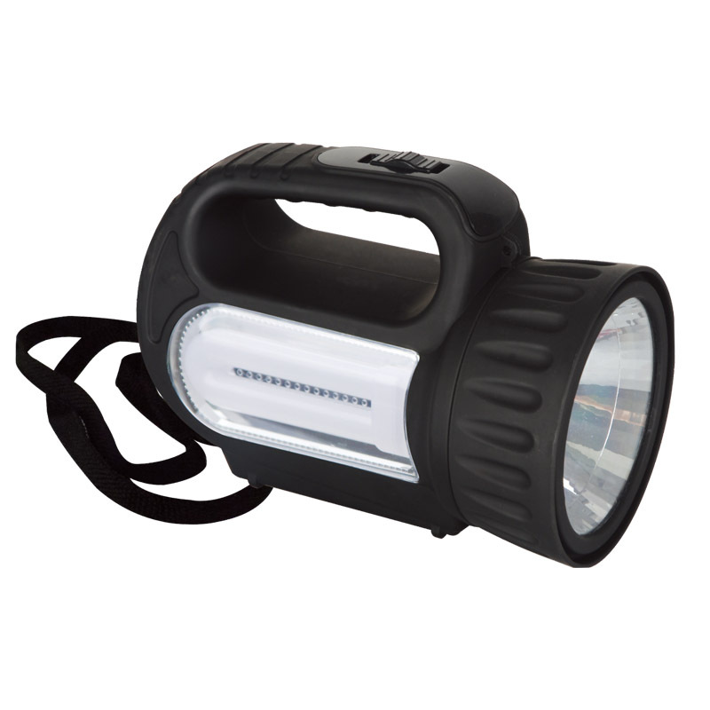 High-intensity LED flashlight, charging searchlight, side light strip, outdoor emergency rescue and fire-fighting multi-functional portable lamp Specification image