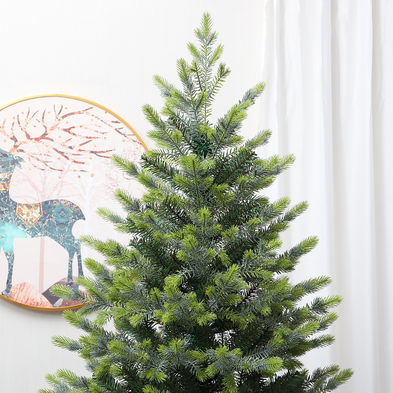 Source Factory Custom Processing Green Pe Hybrid Christmas Tree Encryption Luxury Bare Tree Specification drawing