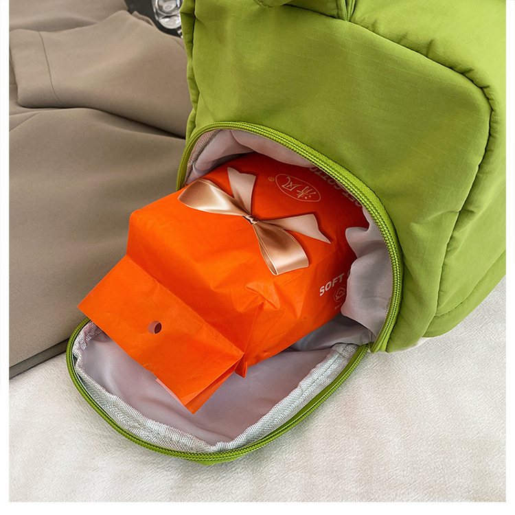 跨境韩版包包女2025新款防水尼龙包时尚新月包百搭轻便斜跨包详情17