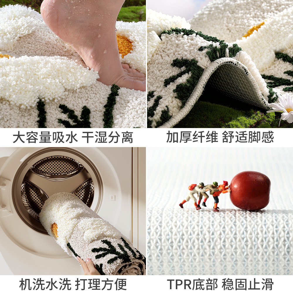 地垫/厨房地垫/浴室脚垫/pvc防水防滑地垫/入户地垫产品图
