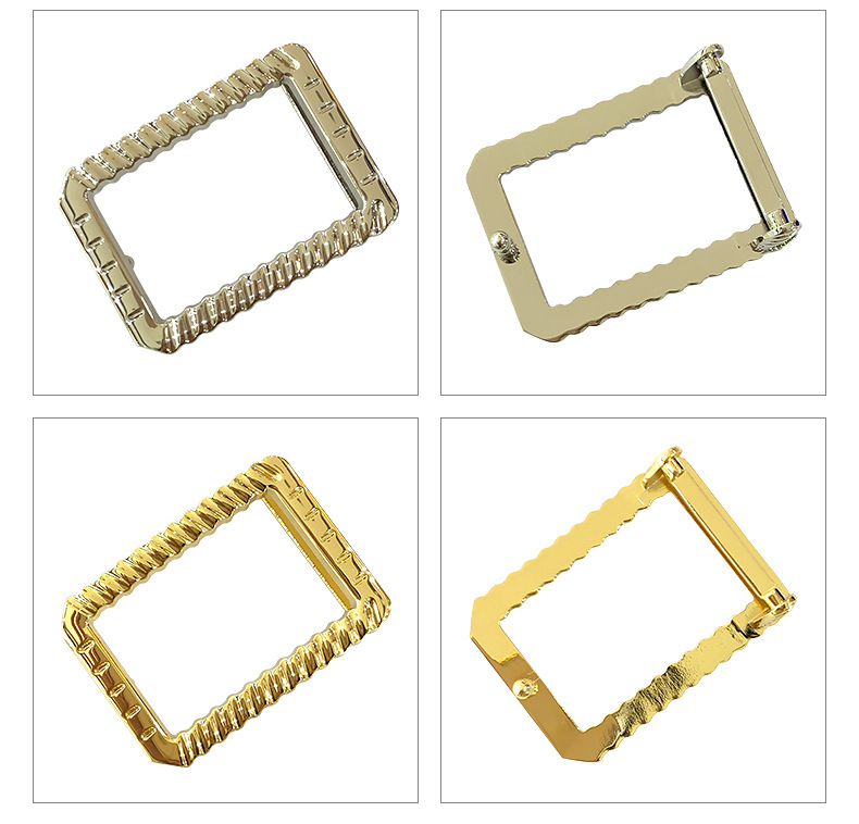 Korean style trendy casual inner wear with metal belt buckle, versatile for business, fashionable and simple. Korean alloy belt buckle pic 9