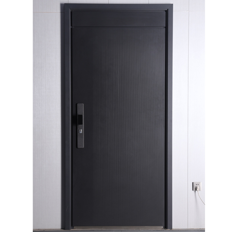 Class A Security Door Fine Carved Cast Aluminum Household Style Simple Door With Door Lock Entry Door Simple Security Door
