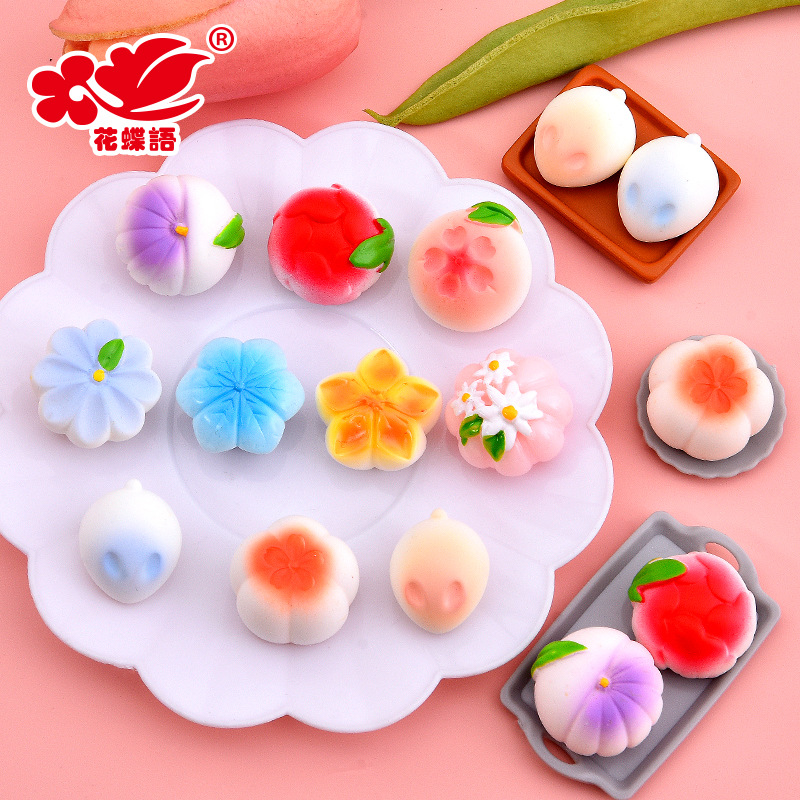 仿真微缩立体和果子树脂配件 diy饰品手工材料包发饰奶油胶小配件