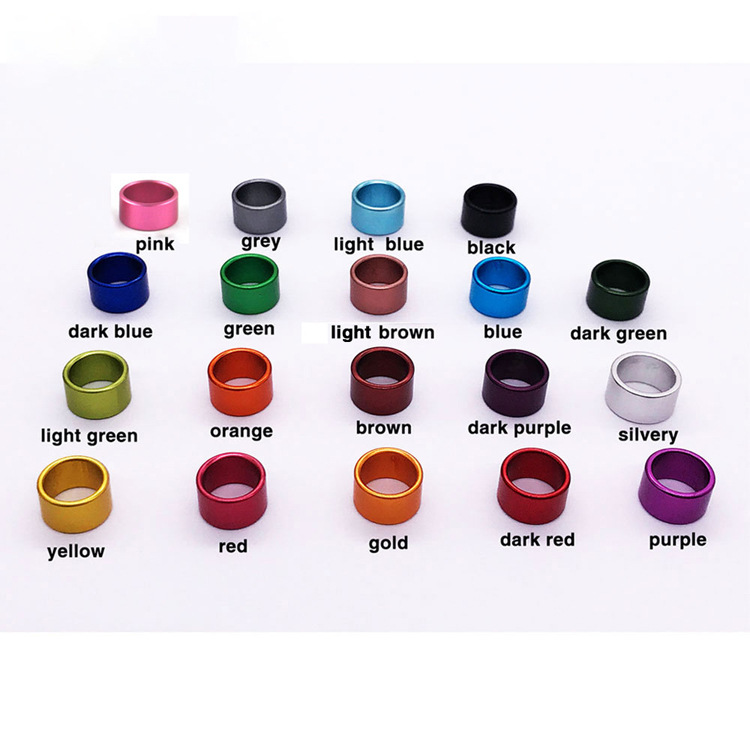 Pigeon leg rings/aluminum rings/pet bird leg rings/carrier pigeon and meat pigeon private rings/bird pens/animal leg rings