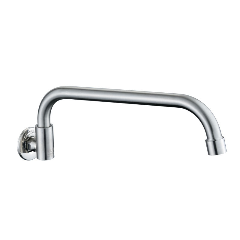 Stainless steel kitchen stove faucet, swing faucet, semi-automatic kitchen faucet for hotels and restaurants Item Picture