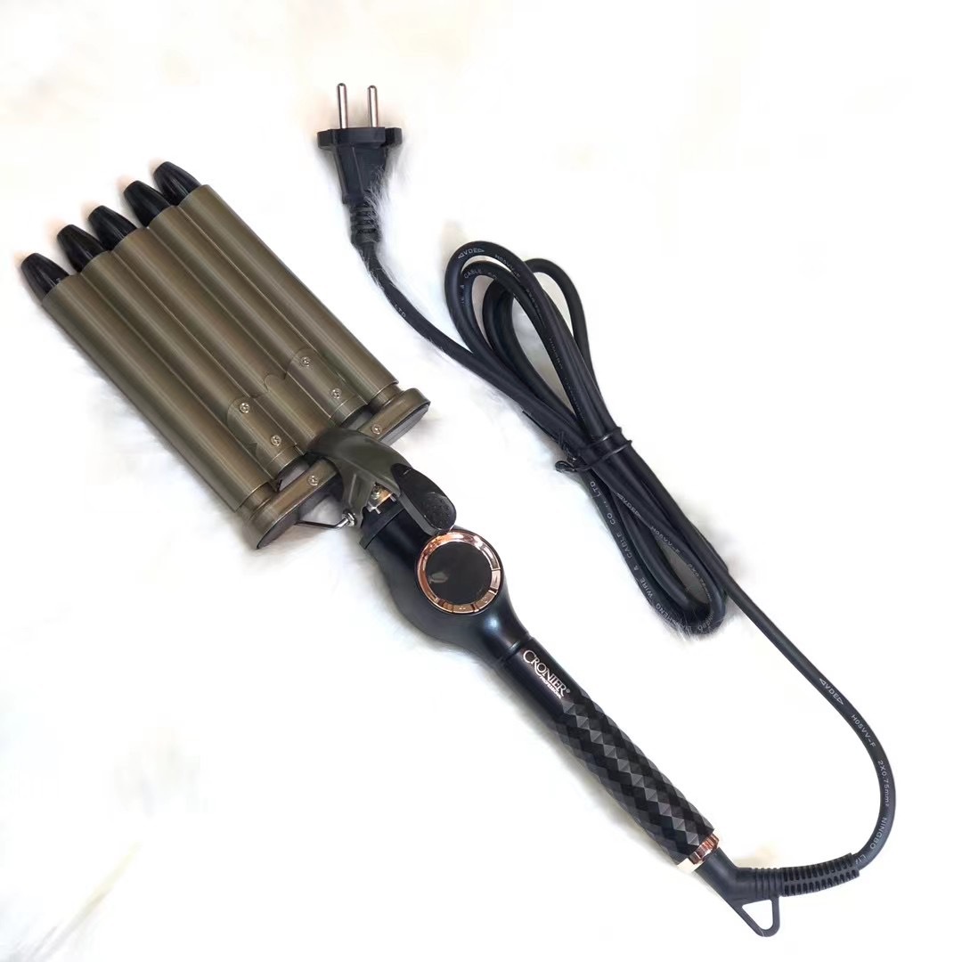 CRONICR Large Curling Iron Cr-2027 Automatic Curling Iron Five tubes cross border Application Scenario
