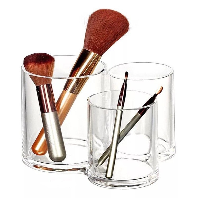Multi-purpose makeup rack, cotton swab storage, and makeup brush storage box Application Scenario