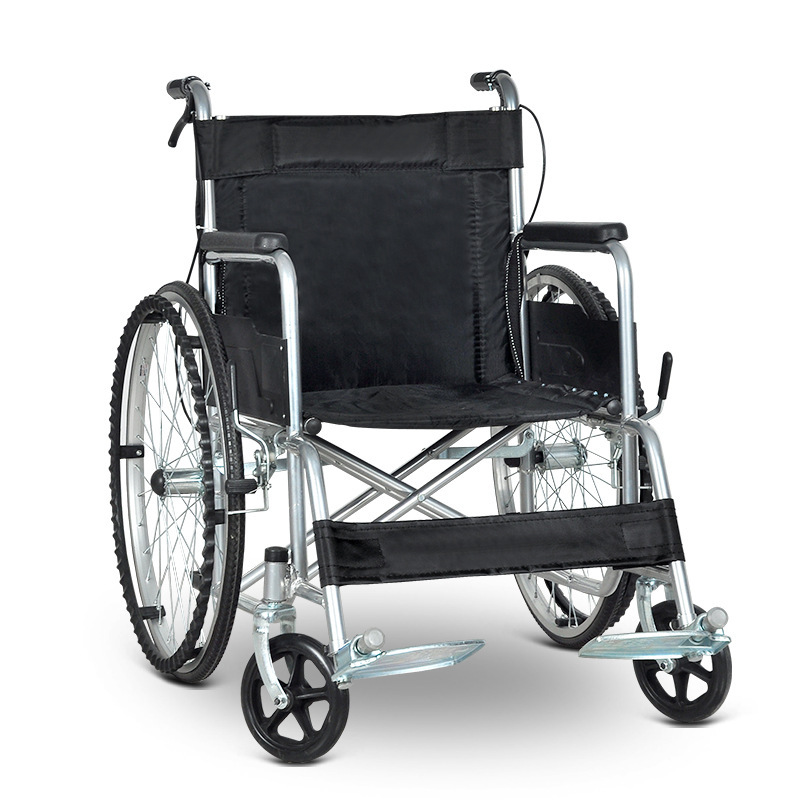Foreign trade exclusive elderly wheelchairs, multi-functional portable mobility tools for the disabled, manual trolleys, lightweight wheelchairs Specification image