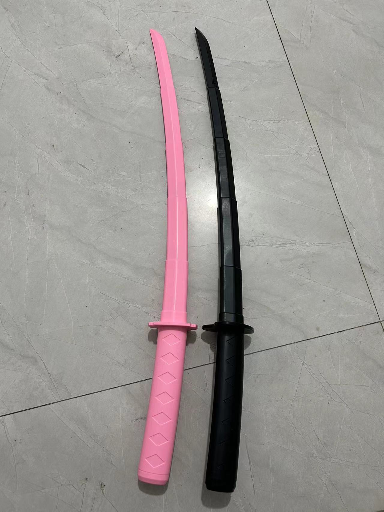 Cross-Border Gravity Telescopic Spiral Sword Radish Knife Telescopic Knife Toy Samurai Telescopic Decompression Rotating Trend Toy Item Picture