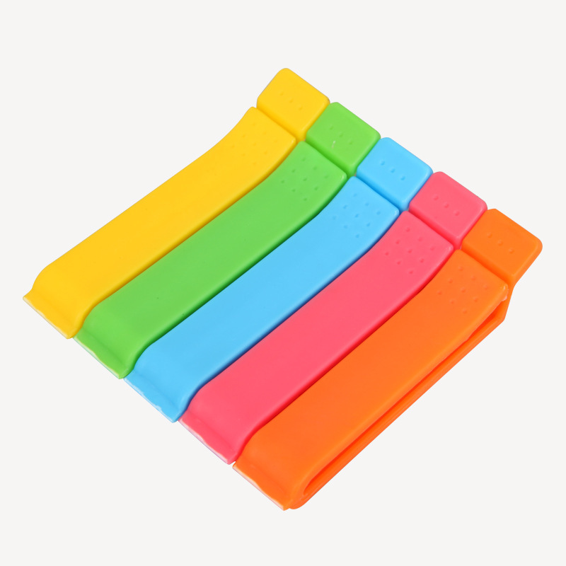 8cm food sealing clip, household snack bag clip, nut sealing clip, tea moisture-proof clip, 3037 Shangya plastic