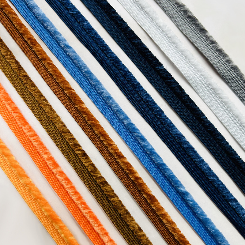 Colorful lambskin fleece, mother-and-child, fringed rope, home textile cushion, quilt cover, edge strip, tooth rope, autumn and winter woolen skirt trim Specification image