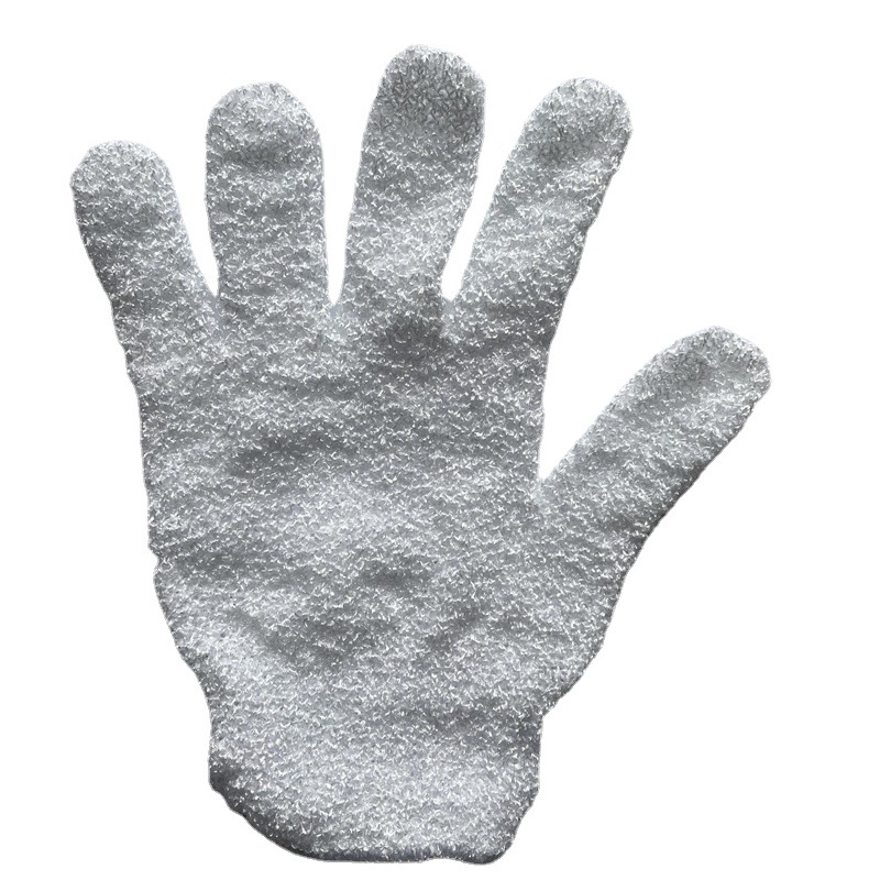 Bath Gloves Household Men And Women Bath Five Fingers Rubbing Mud Does Not Hurt The Skin Exfoliating Bath Gloves Wholesale Item Picture