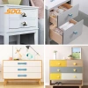 Cartoon heart, colorful cloud, ceramic wardrobe door, children's cute drawer handle, modern and simple hardware Application Scenario