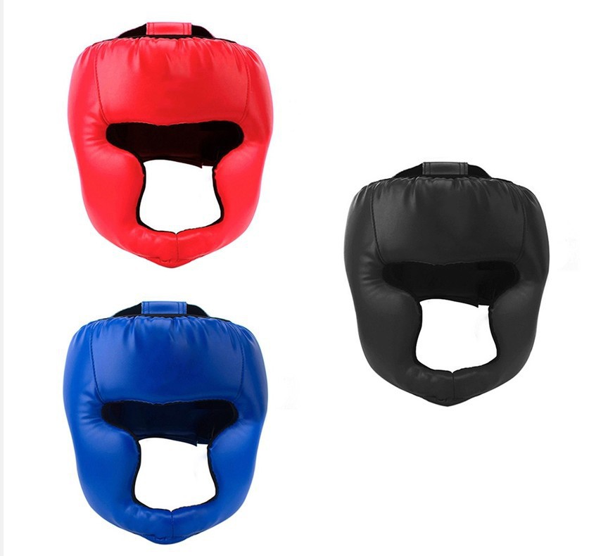 Sanda Helmet Monkey Face Protection Children Adult Training Closed Combat Protective Face Boxing Muay Thai Fighting Protective Gear Item Picture