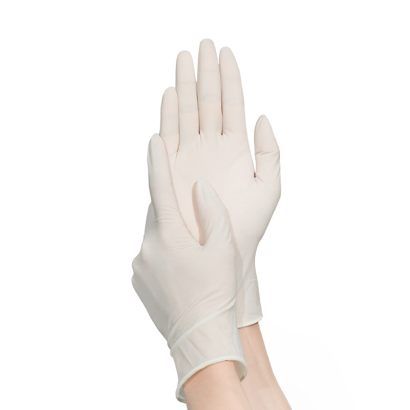 一次性医用乳胶手套橡胶外科手套无粉医用PVC检查纹绣食品手套详情图5