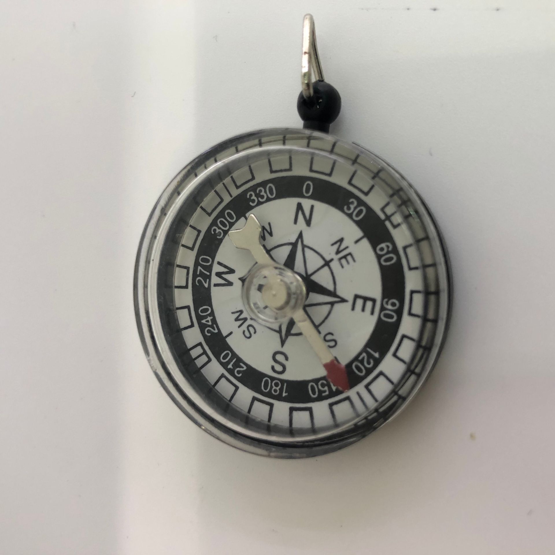 35mm key chain compass stationery gift for students Item Picture