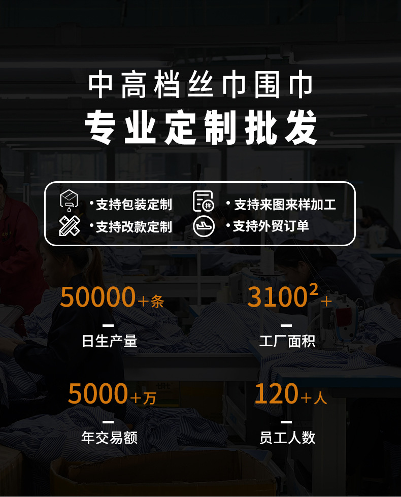 【合集二】跨境亚马逊小方巾丝巾女头巾春秋搭配护颈围脖子薄围巾详情1