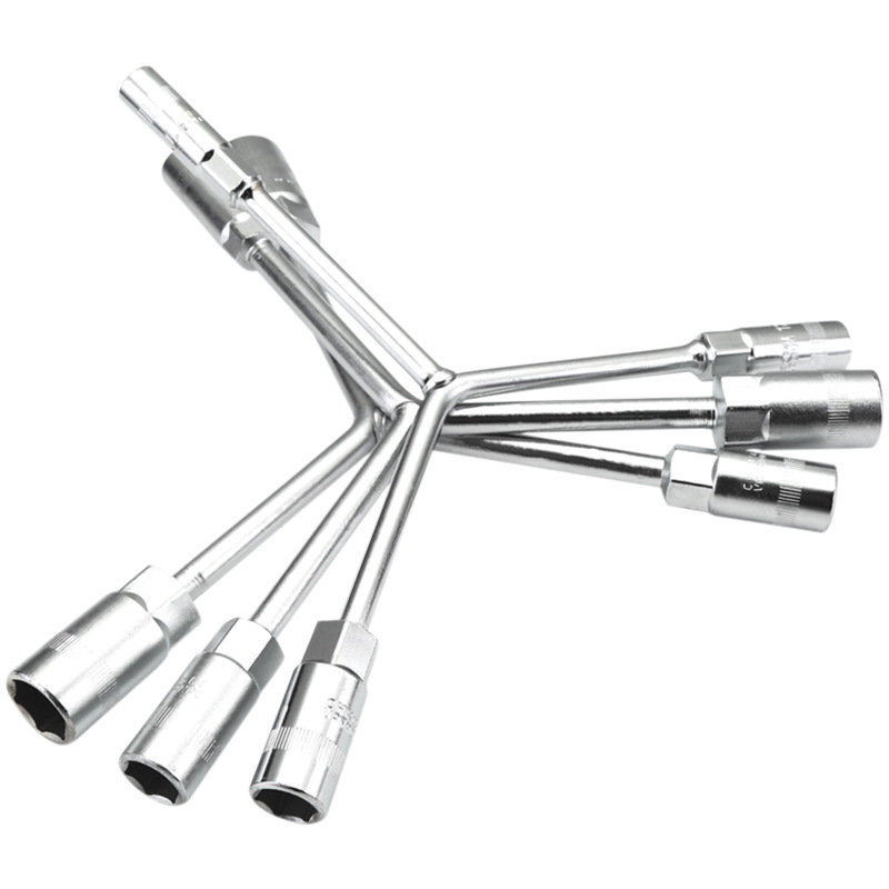 Wholesale of multi-functional extended hexagon socket Y-type socket wrench tools and triangular socket wrenches details Picture