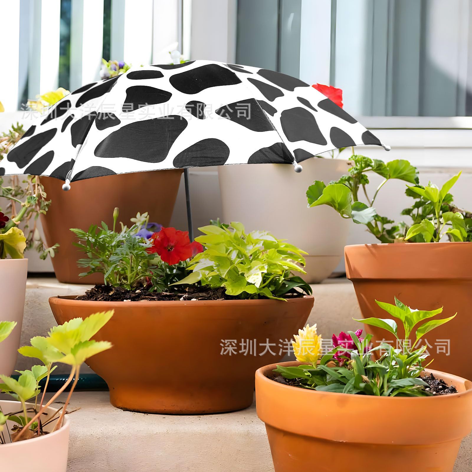 Cross-border bestsellers: Amazon plant sunshade umbrellas, flower potted plant sun protection umbrellas, heat insulation outdoor plant ground cover protective umbrellas pic 23