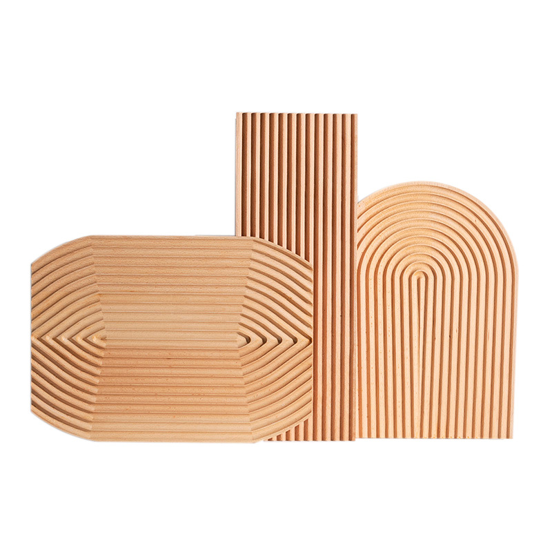 Japanese Entryway Decoration Aromatherapy Storage Tray Water Corrugated Wood Afternoon Stove Tea Fruit Dried Fruit Tray Item Picture