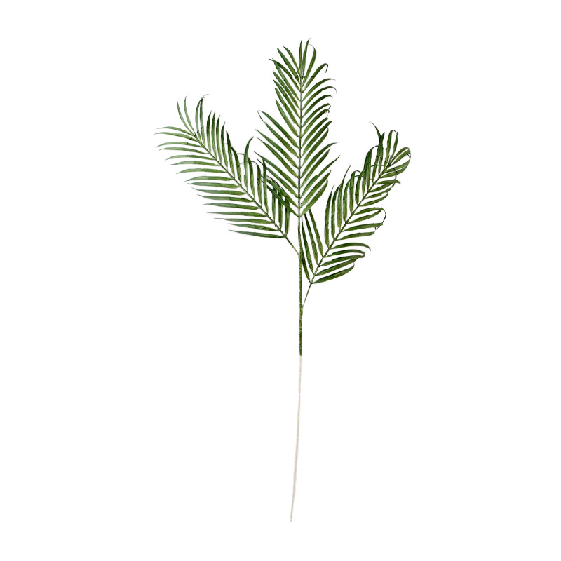Artificial Palm Leaves Fake Flower Home Wedding Photography Props Single Loose Tail Sunflower Mosaic Material Dining Room Decoration Item Picture