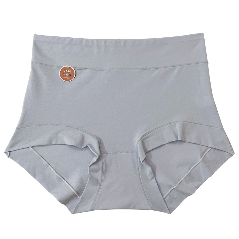 New large-sized women's underwear for overweight girls, 200 pounds, high-waisted, seamless, curvaceous, antibacterial crotch, triangular shorts Item Picture