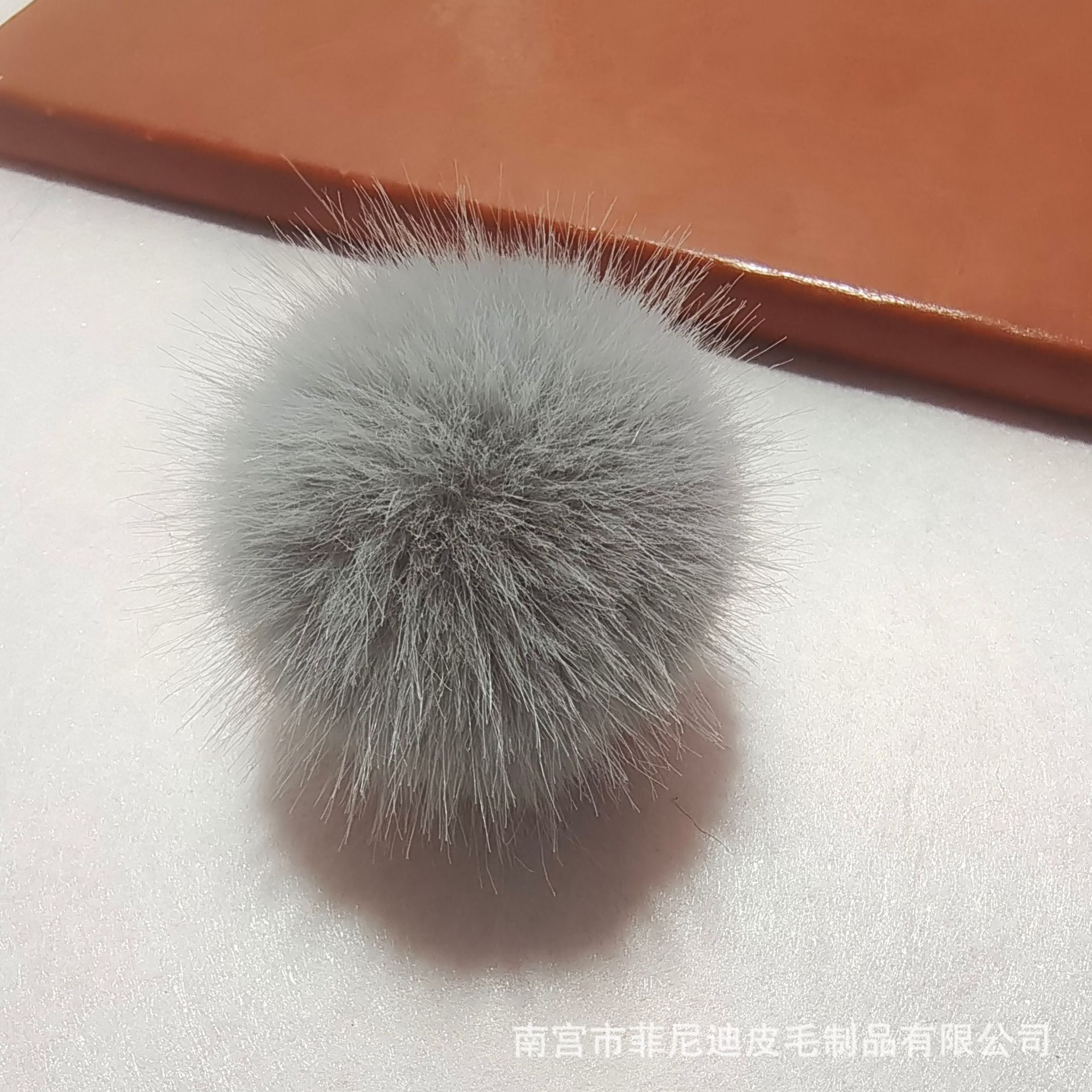 仿水貂毛球耳饰毛球人造毛diy饰品发饰小毛球装饰辅料 水貂毛球产品图