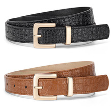 2024韩版小众设计复古腰带女新款牛仔裤装饰棕色星星高级感pu皮带详情9