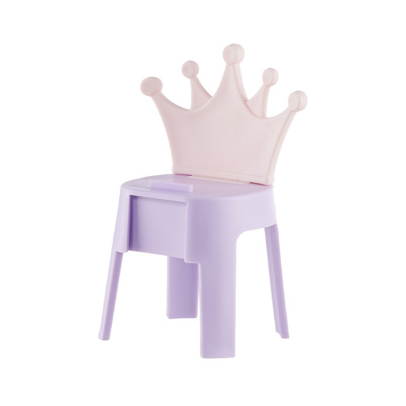 Wholesale of new small chair hooks, cartoon portable phone stands, kitchen and bathroom mini hooks, no need for drilling Item Picture