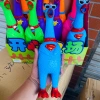 Pet toys make fun sounds and scream. Chicken toys grind teeth and clean teeth. Durable. Dogs chew on toys. Pet toys details Picture