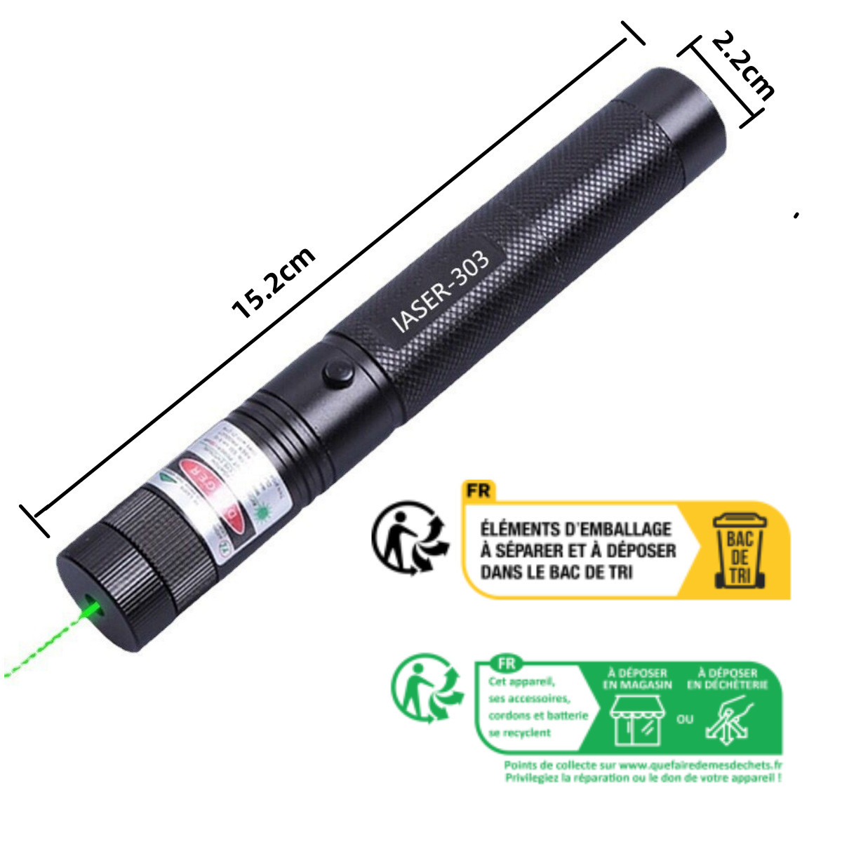 大功率绿光强光教学激光笔灯手电充电便携镭射炮满天星远射手电筒详情10