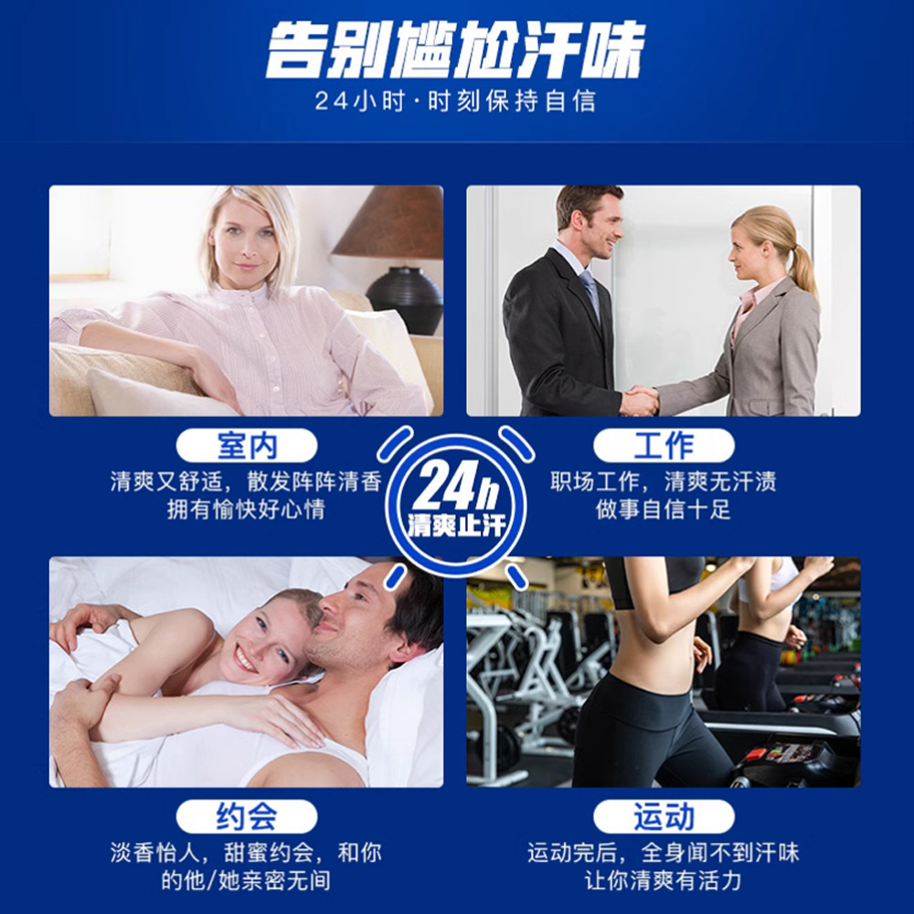 Cross-border foreign trade Men's Antiperspirant Roll-off Lotion Dry, Refreshing, non-sticky roll-off antiperspirant Mango Bottle Plant Fragrance 50ml Application Scenario