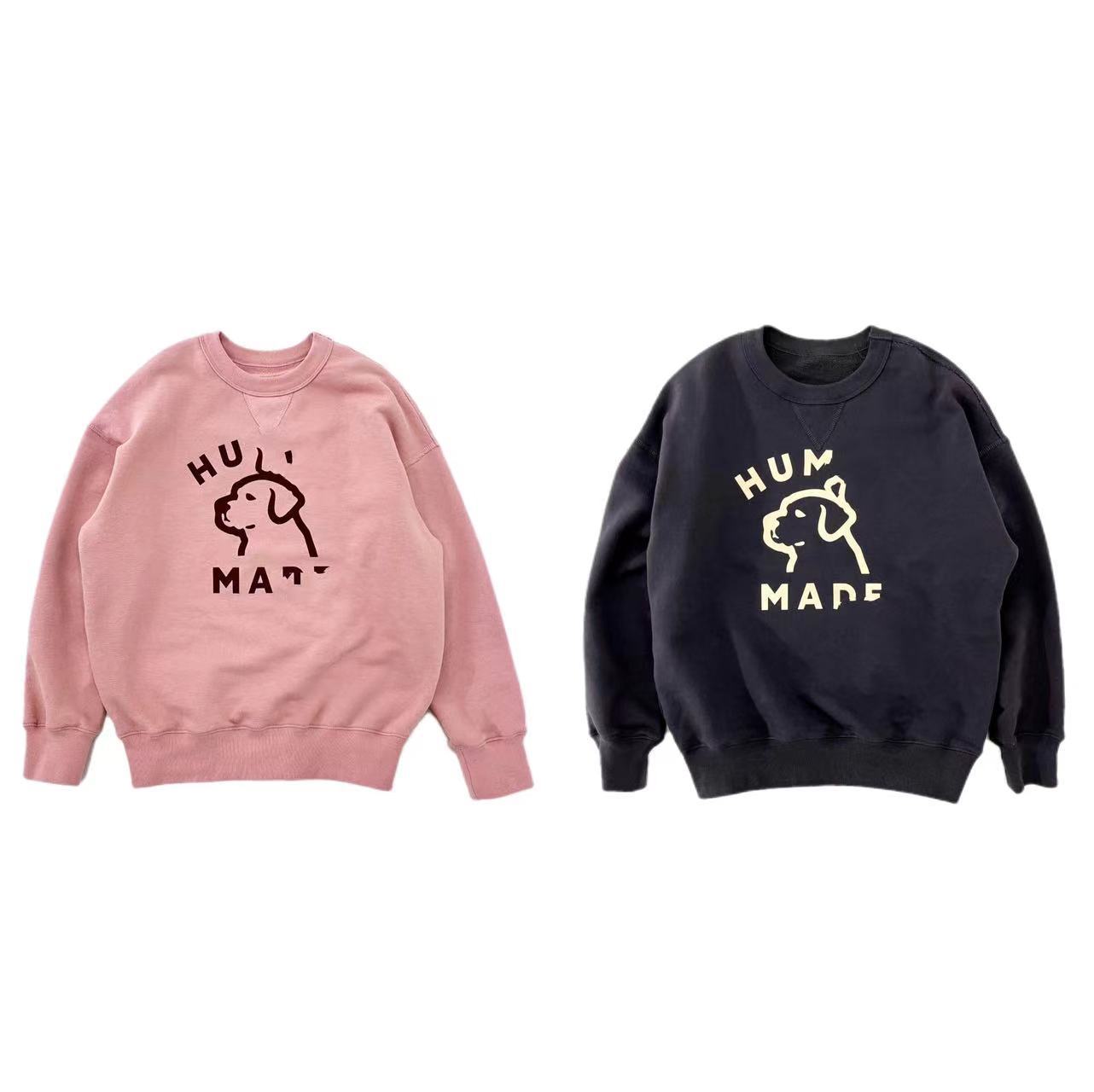 【 In Stock 】2022 Autumn and Winter new children's parent-child wear: Cartoon hoodie with dog pattern, trendy round-neck David jacket Item Picture