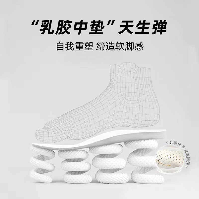 Wholesale of new autumn and winter home indoor and outdoor latex-filled cotton slippers for women, durable couple cotton slippers for men Specification image