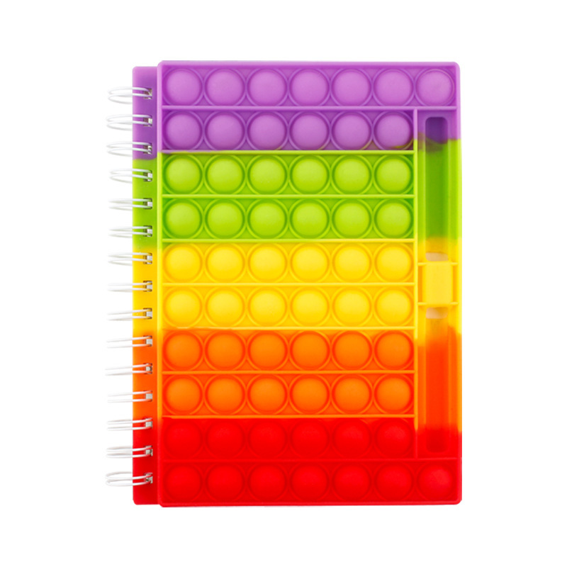 دفاتر مفخخة الفقاعة المجهدة Bubble Cover Notebook on A5 لمبيد للفئران Specification image