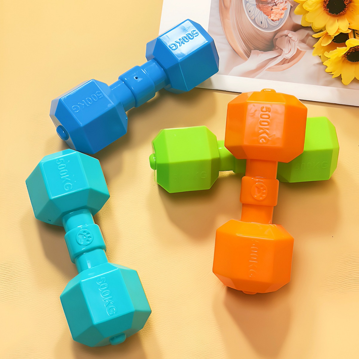 Amazon's best-selling pet dog, barbell toys, teething and cleaning products, durable and non-breakable, cross-border new product wholesale