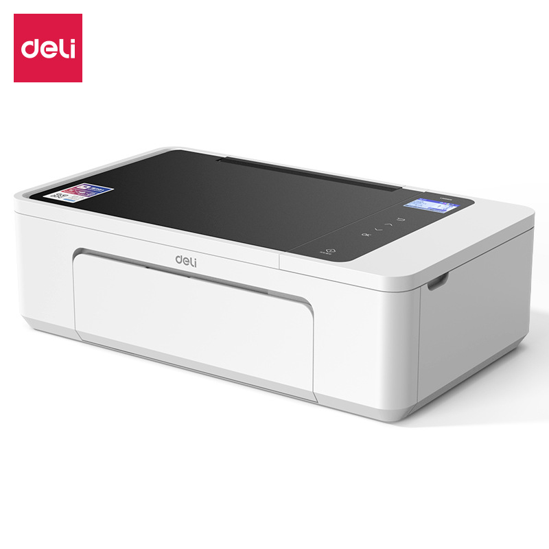 得力L300W彩色喷墨多功能一体机彩色复印多功能相片远程打印机