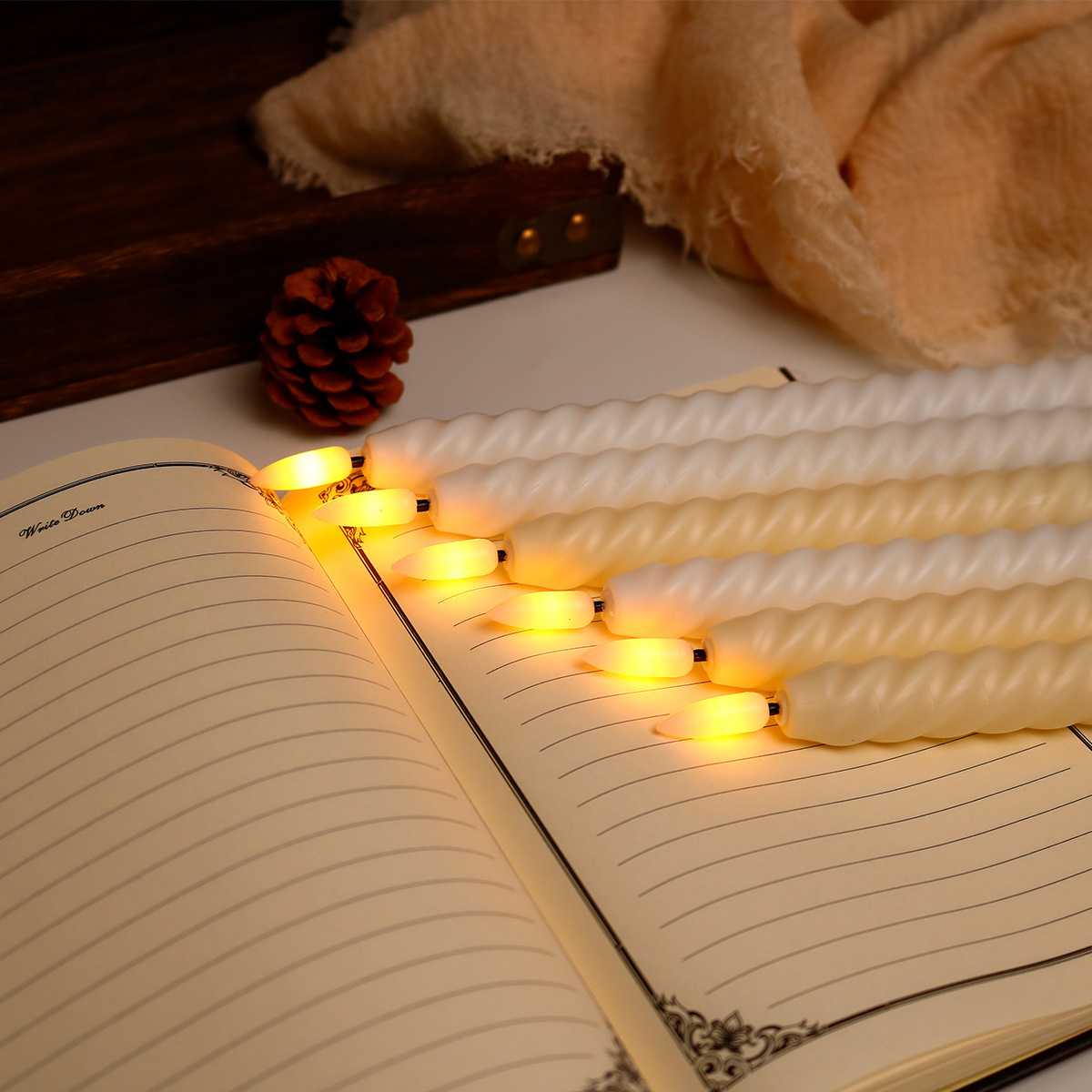 LED long candle lamp details Picture