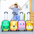 儿童拉杆箱新款卡通18寸可爱小动物行李箱3D万向轮活动印制旅行箱