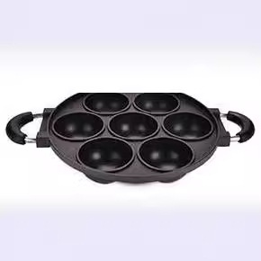 7holes cake Mould7-hole spherical aluminum die-cast cake mold Egg pan non-stick cake baking DIY details Picture