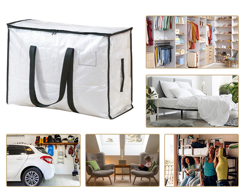 全透明收纳袋棉被装衣物搬家袋大容量防水防潮被子整理袋跨境专供详情6