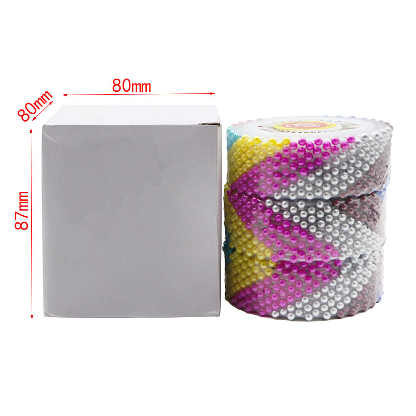 Factory wholesale 32 stainless steel pearlescent needle discs, cross-border garment cutting positioning needles, plastic head bead needle discs Item Picture