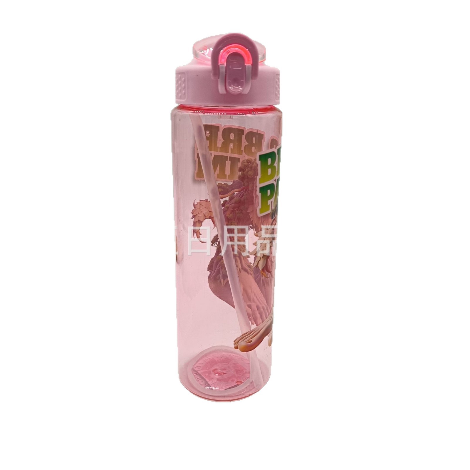 Children's water cups with cute patterns, bouncing LIDS, Shan Hai Jing style, high appearance level sports water bottles for both men and women, portable for students wholesale Item Picture