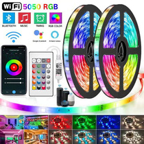 WIFI Bluetooth LED light strip LucesLED light 2835/5050 flexible ribbon diode DC12V control RGB