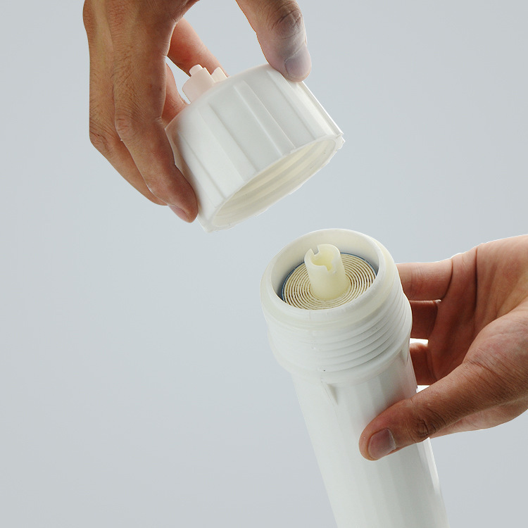 Pure water machine RO membrane filter housing 75G100G water purifier filter core universal 2 points 1812 ultrafiltration membrane quick connection membrane housing RO membrane filter shell Specification image
